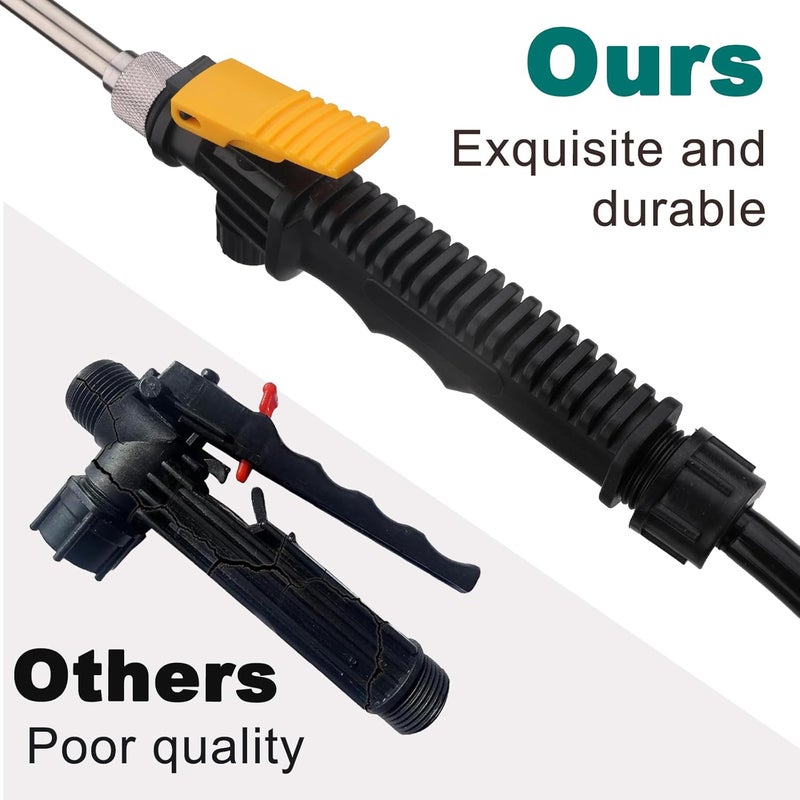 Diraeen Replacement Sprayer Wand for Ryobi，44" Sprayer Part with Adjustable Nozzle, Trigger Wand & Hose Compatible for P2800, P2803 Sprayer，Suitable for ports with a diameter of 0.7 inches (1.78 cm) - Image 2